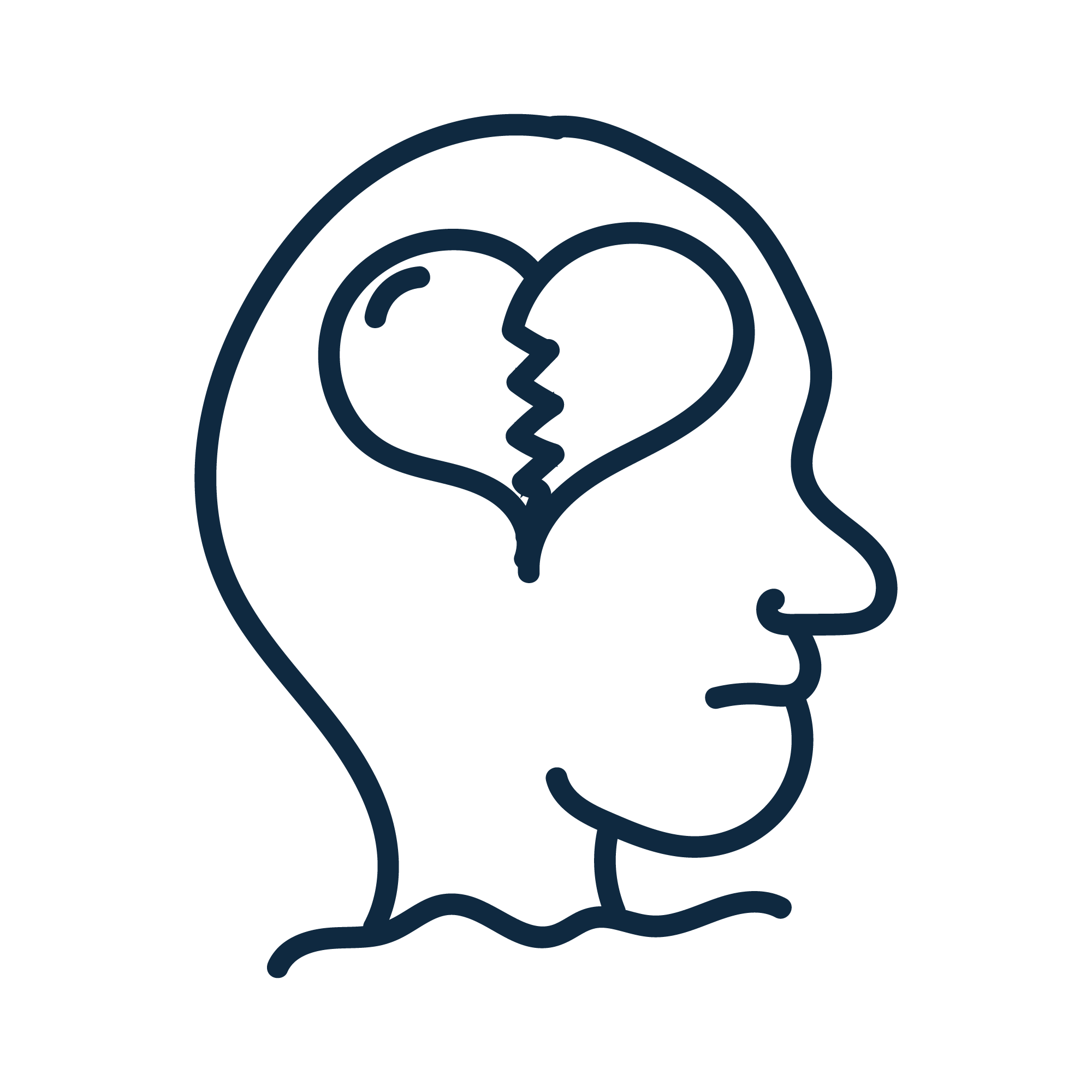 icon of behavioral health support